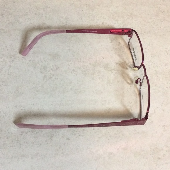 NWT Seventeen pink retro metal eyeglasses new old stock - Picture 6 of 16